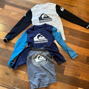 Boys rash guards cruise beach swim spf - like new bundle